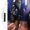 Pantalon cuir homme serré pour automne - Ref 1483183