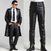 Pantalon cuir homme droit pour hiver - Ref 1483427