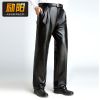 Pantalon cuir homme droit pour hiver - Ref 1483928