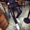 Pantalon cuir homme pour jeunesse hiver - Ref 1485827