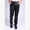 Pantalon cuir homme droit pour hiver - Ref 1486014