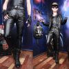 Pantalon cuir homme serré pour jeunesse - Ref 1486181