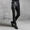 Pantalon cuir homme droit pour automne - Ref 1486234
