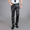 Pantalon cuir homme pour hiver - Ref 1486332