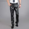 Pantalon cuir homme pour hiver - Ref 1486423