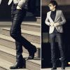 Pantalon cuir homme serré pour jeunesse - Ref 1486461