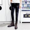 Pantalon cuir homme serré pour automne - Ref 1487851