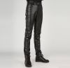 Pantalon cuir homme pour adolescent printemps - Ref 1487962