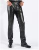 Pantalon cuir homme droit pour automne - Ref 1488415