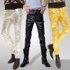 Pantalon cuir homme serré pour adolescent - Ref 1489208