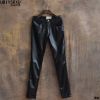 Pantalon cuir homme serré pour adolescent - Ref 1489413