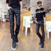 Pantalon cuir homme serré pour adolescent - Ref 1489509