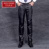 Pantalon cuir homme serré pour hiver - Ref 1491166