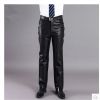 Pantalon cuir homme droit pour hiver - Ref 1491353