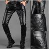 Pantalon cuir homme serré pour adolescent - Ref 1491878