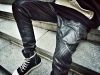 Pantalon cuir homme - Ref 1492043