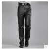 Pantalon cuir homme droit pour hiver - Ref 1492220