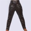 Pantalon cuir homme pantalons fuselés - Ref 1492675