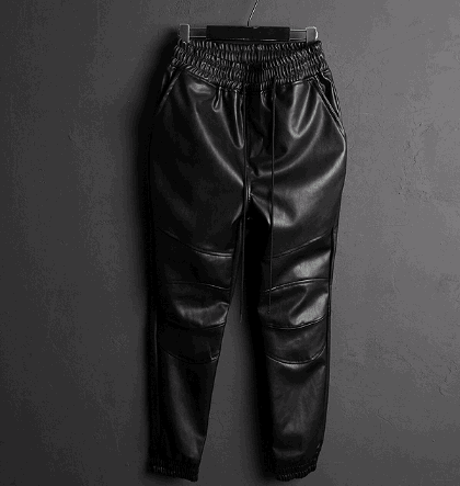 Pantalon cuir homme - Ref 1492853
