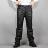 Pantalon cuir homme droit pour hiver - Ref 1492952
