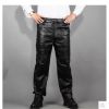 Pantalon cuir homme droit pour hiver - Ref 1493306