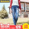Pantalon fille en Toile de coton - Ref 2060483