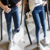 Pantalon fille en toile - Ref 2060574