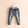 Pantalon fille en Toile de coton - Ref 2060699