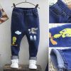 Pantalon fille jeans - Ref 2060719