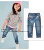  Pantalon fille en toile - Ref 2061455