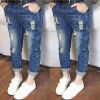 Pantalon fille cow-boy en toile - Ref 2061688