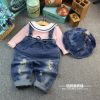 Pantalon fille en toile - Ref 2061913