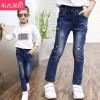 Pantalon fille en toile - Ref 2062163