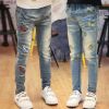  Pantalon fille en toile - Ref 2062186
