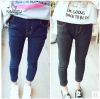 Pantalon fille jeans en mélange - Ref 2062420
