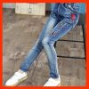 Pantalon fille en toile - Ref 2062476