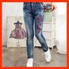  Pantalon fille en toile - Ref 2062478