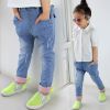 Pantalon fille en toile - Ref 2065532
