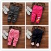 Pantalon fille en flanelle - Ref 2065535