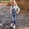 Pantalon fille en Toile de coton - Ref 2065541