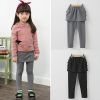 Pantalon fille en Toile de coton - Ref 2065677
