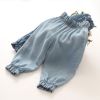 Pantalon fille en toile - Ref 2065700