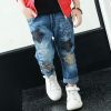 Pantalon garçon en toile - Ref 2054915