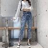 Pantalon léger femme en cow-boy - Ref 3429866