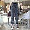 Pantalon léger femme en Denim fil - Ref 3430035