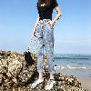 Pantalon léger femme en coton - Ref 3430252