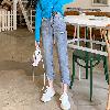 Pantalon léger femme en coton - Ref 3430260