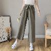 Pantalon léger femme en coton - Ref 3430291