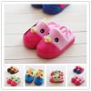 Pantoufles enfants en pour hiver - semelle caoutchouc Ref 1006045