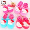 Pantoufles enfants en HELLO KITTY pour hiver - Ref 1007494